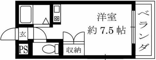 SEAウエスト・コート【2階】の間取り