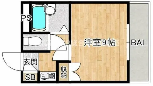 SEAウエスト・コート【1階】の間取り