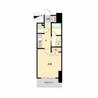 レジディア鶴舞【10階】の間取り