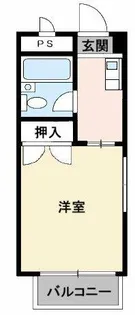 カメリオンビル 1ST【4階】の間取り