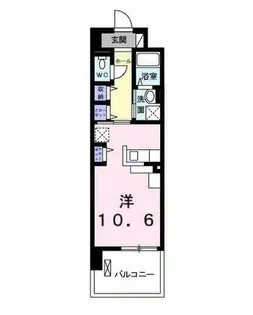 グランデ尼崎【802号室】の間取り