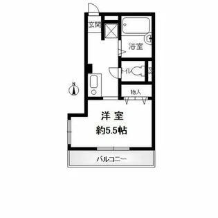 セジュール灘北【2階】の間取り