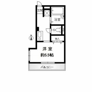 セジュール灘北【2階】の間取り