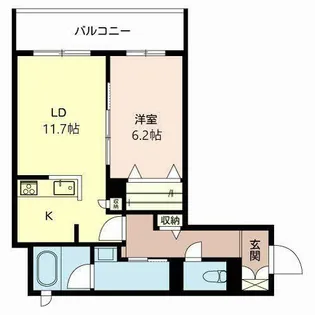 シャーメゾン ブランシュ【0303号室】の間取り