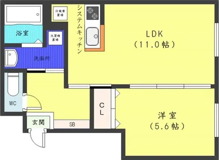 MARUYAMA RH HILLS【2階】の間取り