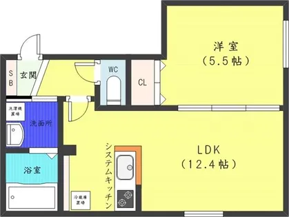 MARUYAMA RH HILLS【2階】の間取り