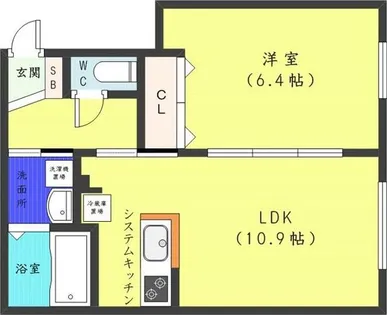 MARUYAMA RH HILLS【3階】の間取り