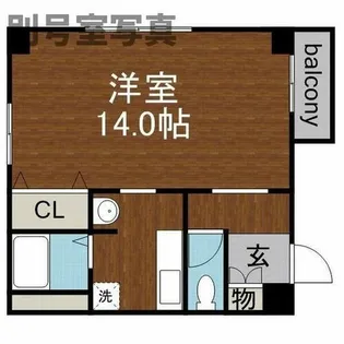 コンフォールエムズ【2階】の間取り