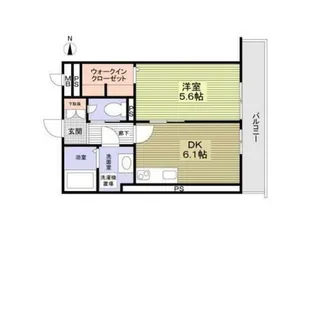 K2マンション【2階】の間取り