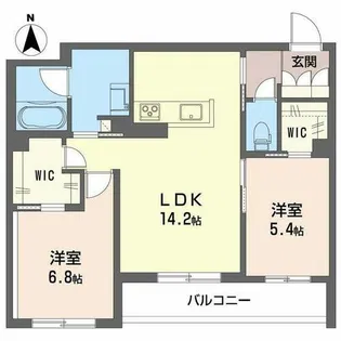 ザ プレンドール【0302号室】の間取り