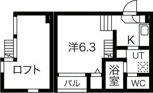 レクセラ【1階】の間取り