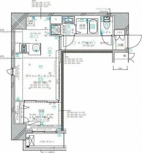 ディアレイシャス東別院Ⅱ【11階】の間取り