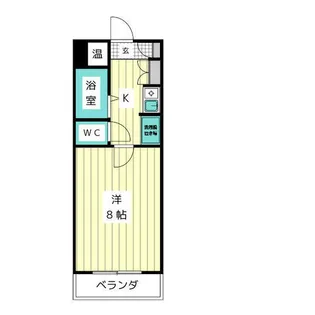 1Kの間取り画像