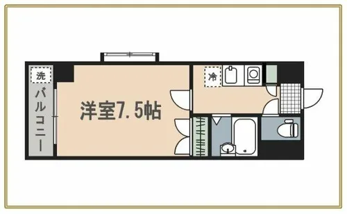 ロイヤルビップ【1階】の間取り