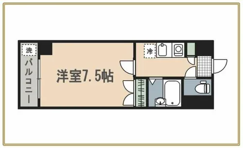 ロイヤルビップ【1階】の間取り