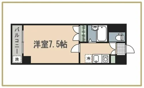 ロイヤルビップ【8階】の間取り