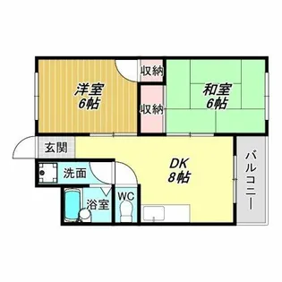 N court我孫子【3階】の間取り
