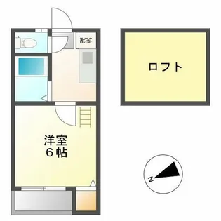 プルミエール浄心【1階】の間取り