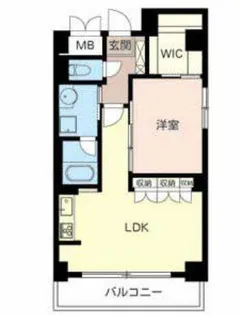 スターマイン新大阪【401号室】の間取り