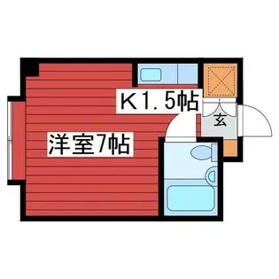 ロイヤルハイツ【105号室】の間取り