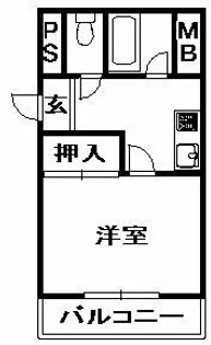 プレミールサンダ【2階】の間取り
