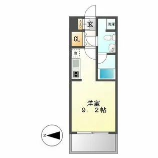 グラン・アベニュー西大須【6階】の間取り
