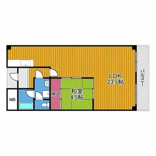 コートSU【2階】の間取り