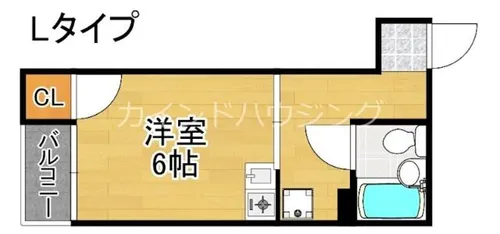 サニーハイツタカヨシ【3階】の間取り