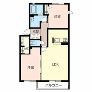 サンモール【0202号室】の間取り