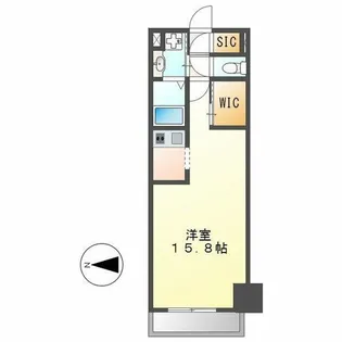 Viare storia(ヴィアーレストーリア)【402号室】の間取り