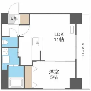 ブロス・ラ・リベルタ【6階】の間取り
