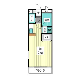 エクシード藤ヶ丘【5階】の間取り