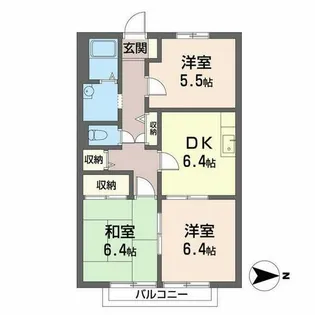 コーポ アネックス【0101号室】の間取り
