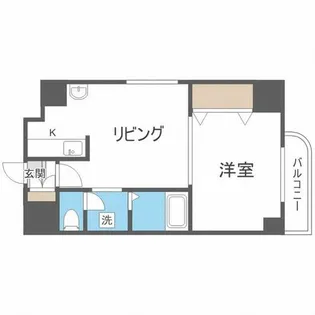 コスモレジェンド平岸【303号室】の間取り