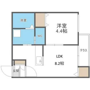 GranMode山鼻【2階】の間取り