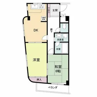 宮崎ハイツ【2階】の間取り