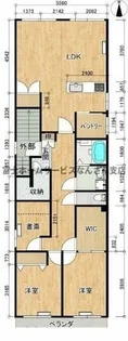 コーポサカイ【201号室】の間取り