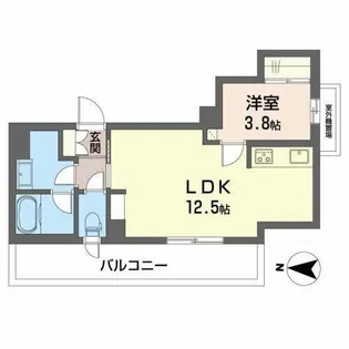 シャーメゾン Cozy Forest【2階】の間取り