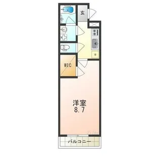 フジパレス堺鳳東Ⅱ番館【3階】の間取り