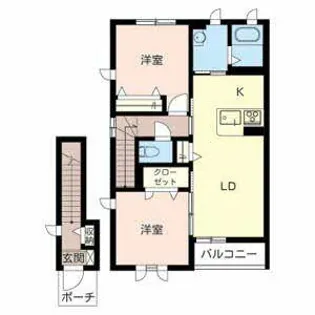 グラン シーマ【3202号室】の間取り