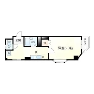 グラヴィール鶴和【3階】の間取り