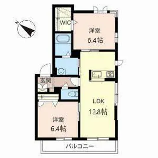 セントラル レジデンス【0201号室】の間取り