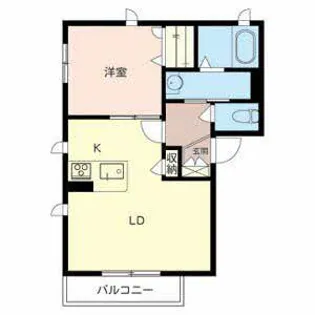 シャーメゾン TAKIYA【0201号室】の間取り