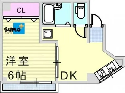 二宮町パークビル【301号室】の間取り