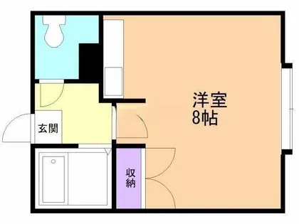 ディアコート【202号室】の間取り