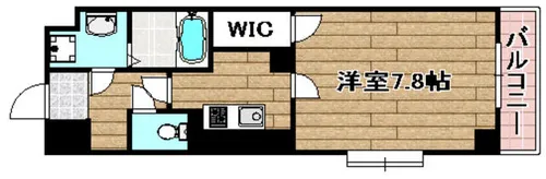 フィデスコートⅠ【101号室】の間取り