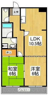 安田ビル【6階】の間取り