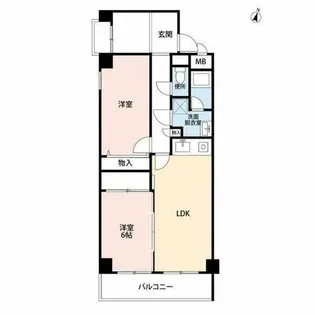 アルカンシェル岡本【403号室】の間取り