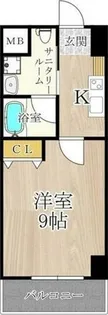 R-Ⅱコート【6階】の間取り
