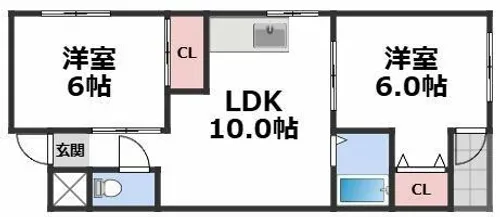 第2タナックマンション【406号室】の間取り